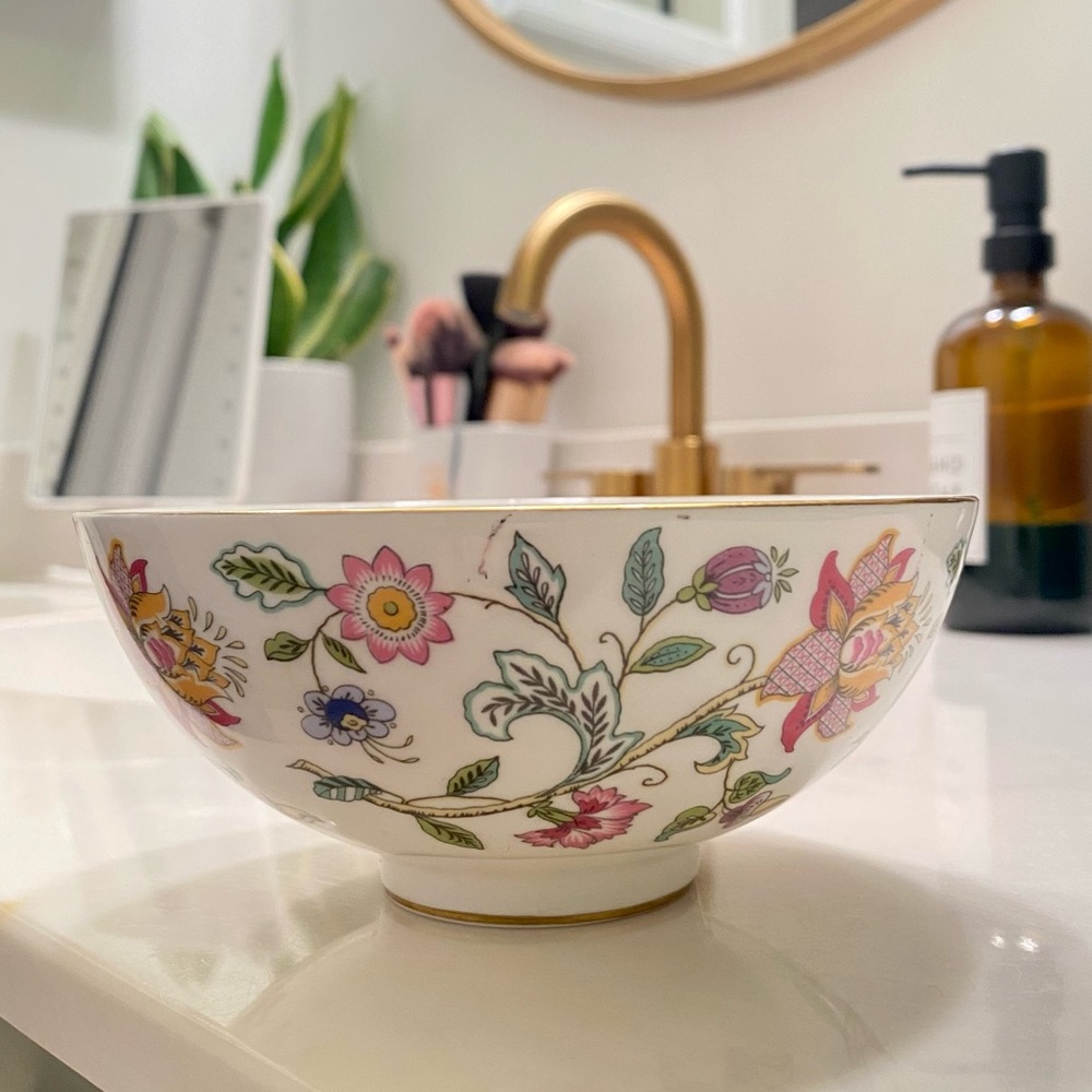 Minton Haddon Hall Gold Trimmed Bowl